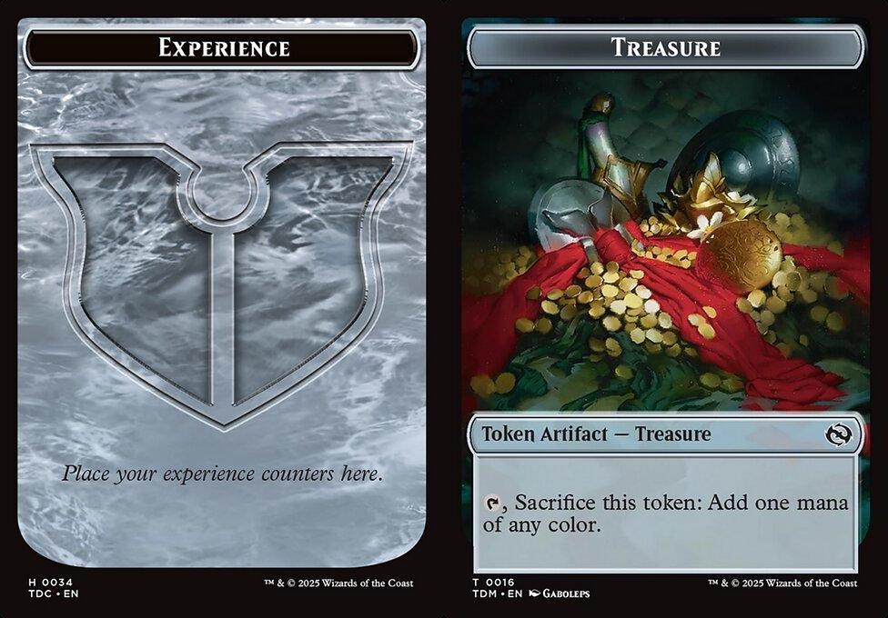 Experience (0034) // Treasure (0016) Double-Sided Token