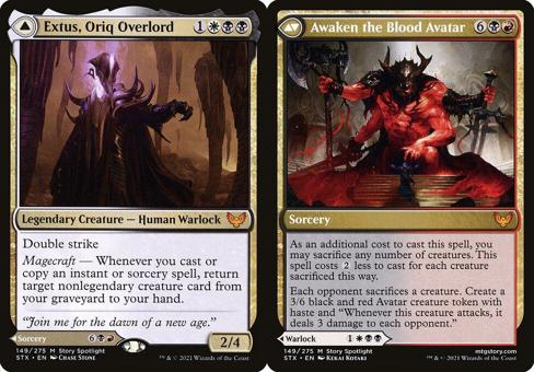 Extus, Oriq Overlord // Awaken the Blood Avatar - Foil
