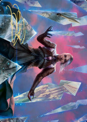 Behold the Multiverse (10/81) Art Card (AKHM) - Gold-Stamped Signature