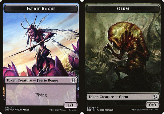 Faerie Rogue (003) // Germ (004) Double-Sided Token