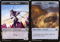 Faerie Rogue (011) // Treasure (022) Double-Sided Token - Foil
