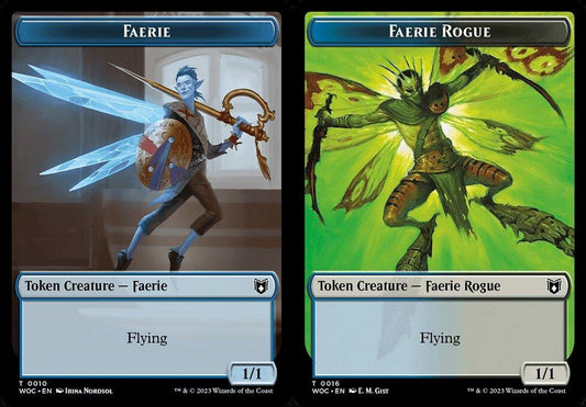 Faerie (0010) // Faerie Rogue (0016) Double-Sided Token