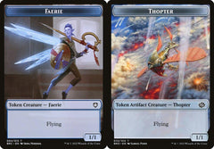 Faerie (004) // Thopter (010) Double-Sided Token