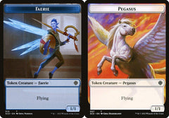 Faerie (010) // Pegasus (007) Double-Sided Token