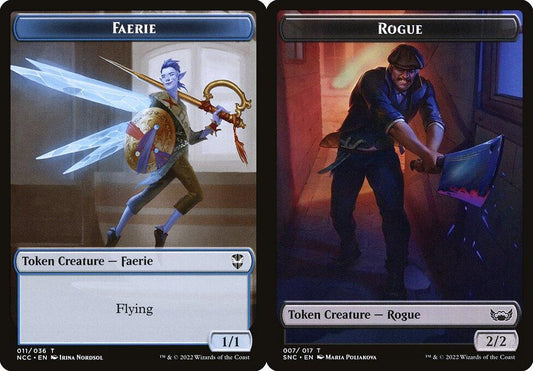 Faerie (011) // Rogue (007) Double-Sided Token