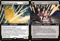 Faithbound Judge // Sinner's Judgment (348) (Extended Art) - Foil