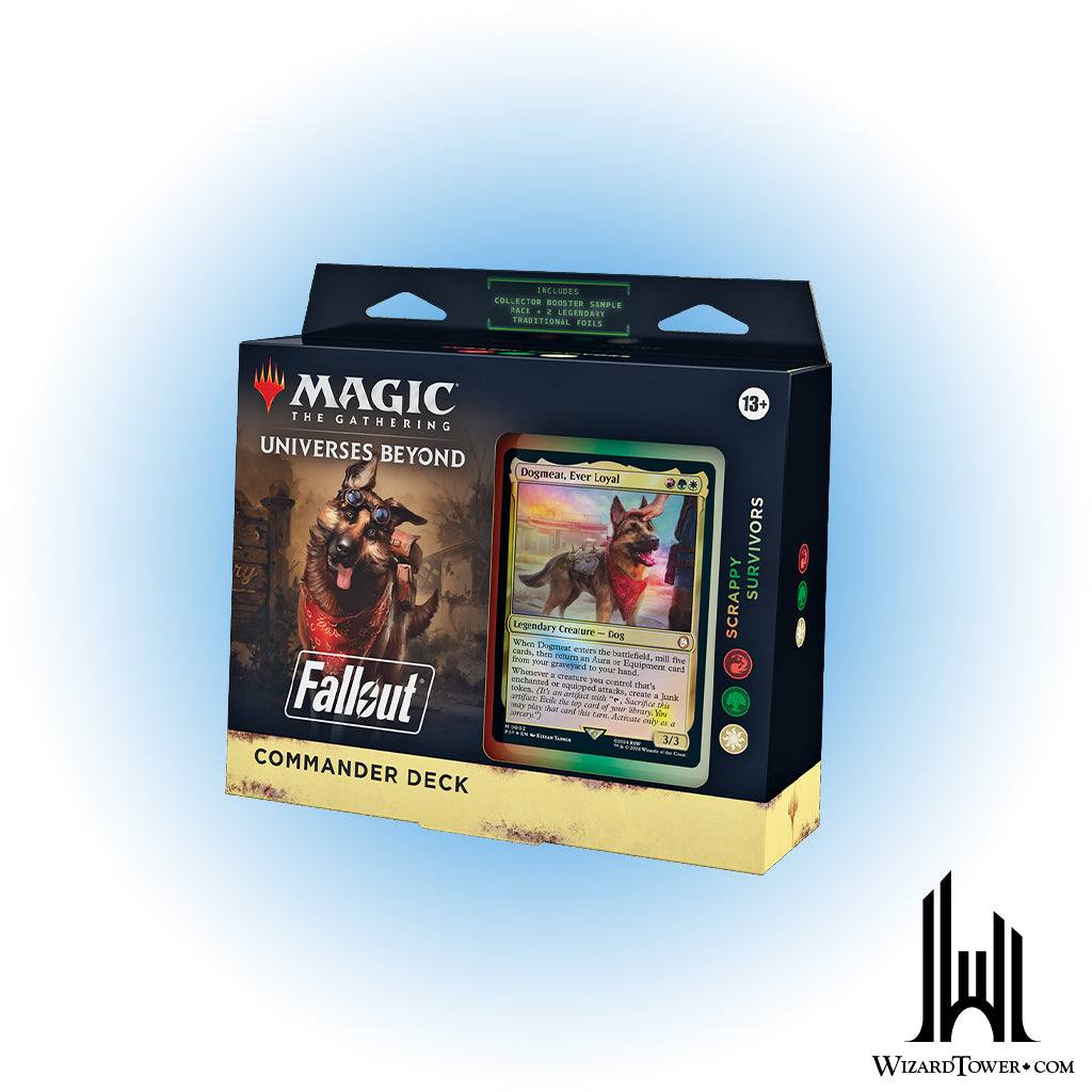 Magic the Gathering Fallout Commander Deck - Scrappy Survivors (WRG)