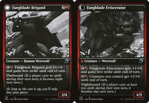 Fangblade Brigand // Fangblade Eviscerator - Foil