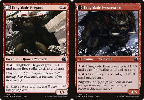 Fangblade Brigand // Fangblade Eviscerator - Foil