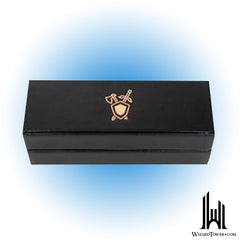 Dice Box and Rolling Tray - Faux Leather Fighter