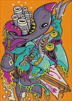 Fearless Swashbuckler (51/54) Art Card
