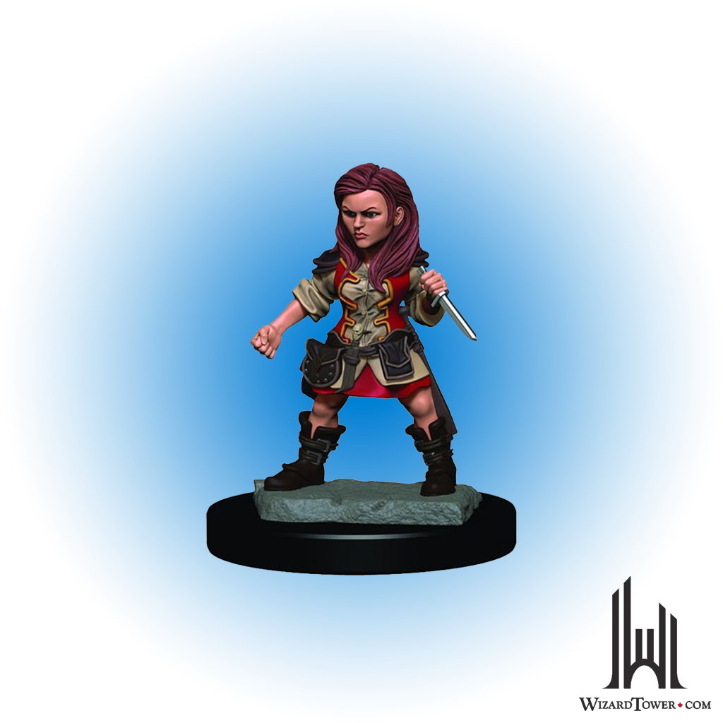 Dungeons & Dragons Premium Figures - Female Halfling Rogue