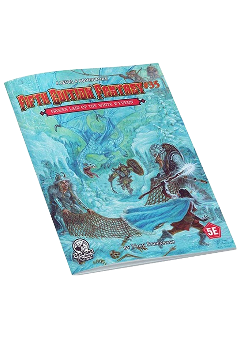 Fifth Edition Fantasy #35 - The Frozen lair Of The White Wyvern