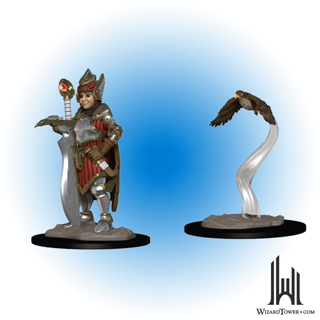 Wardlings Figures - Girl Fighter & Hunting Falcon