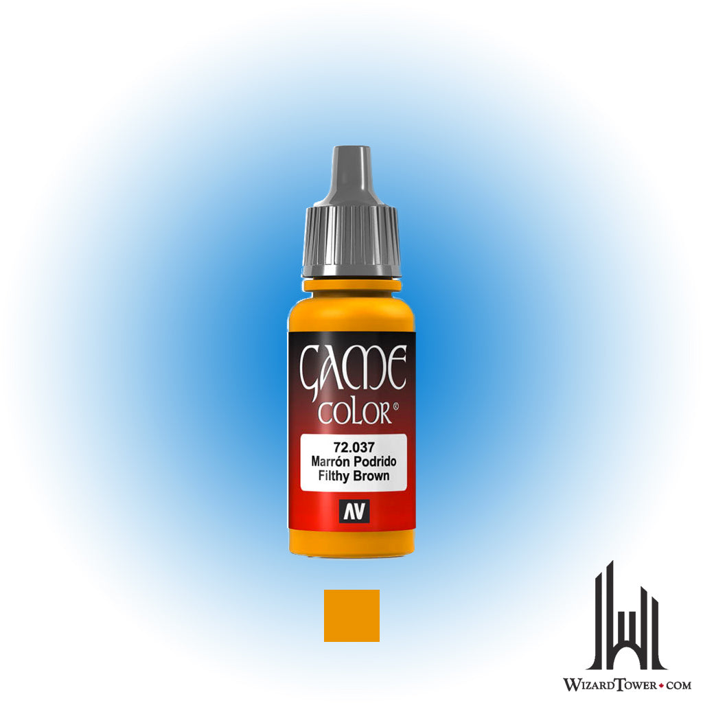 Vallejo Game Color Filthy Brown 037 - 17ml