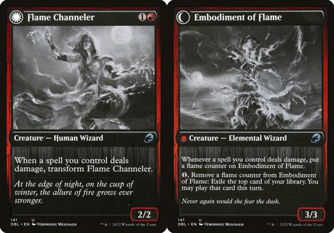 Flame Channeler // Embodiment of Flame - Foil