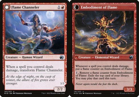 Flame Channeler // Embodiment of Flame - Foil