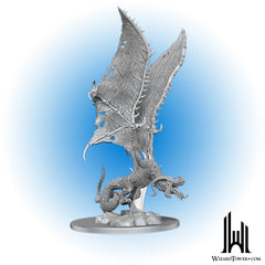 Unpainted Miniature - Dungeons & Dragons - Flame Drake