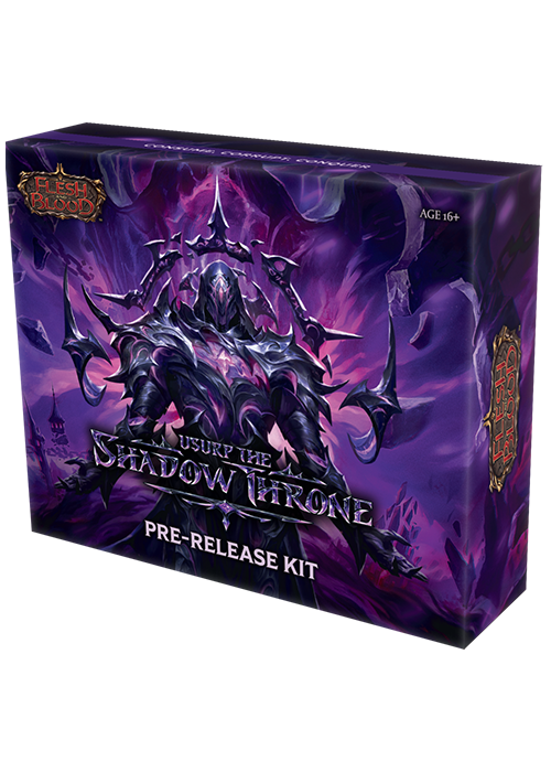 Flesh and Blood Usurp the Shadow Throne Prerelease Kit