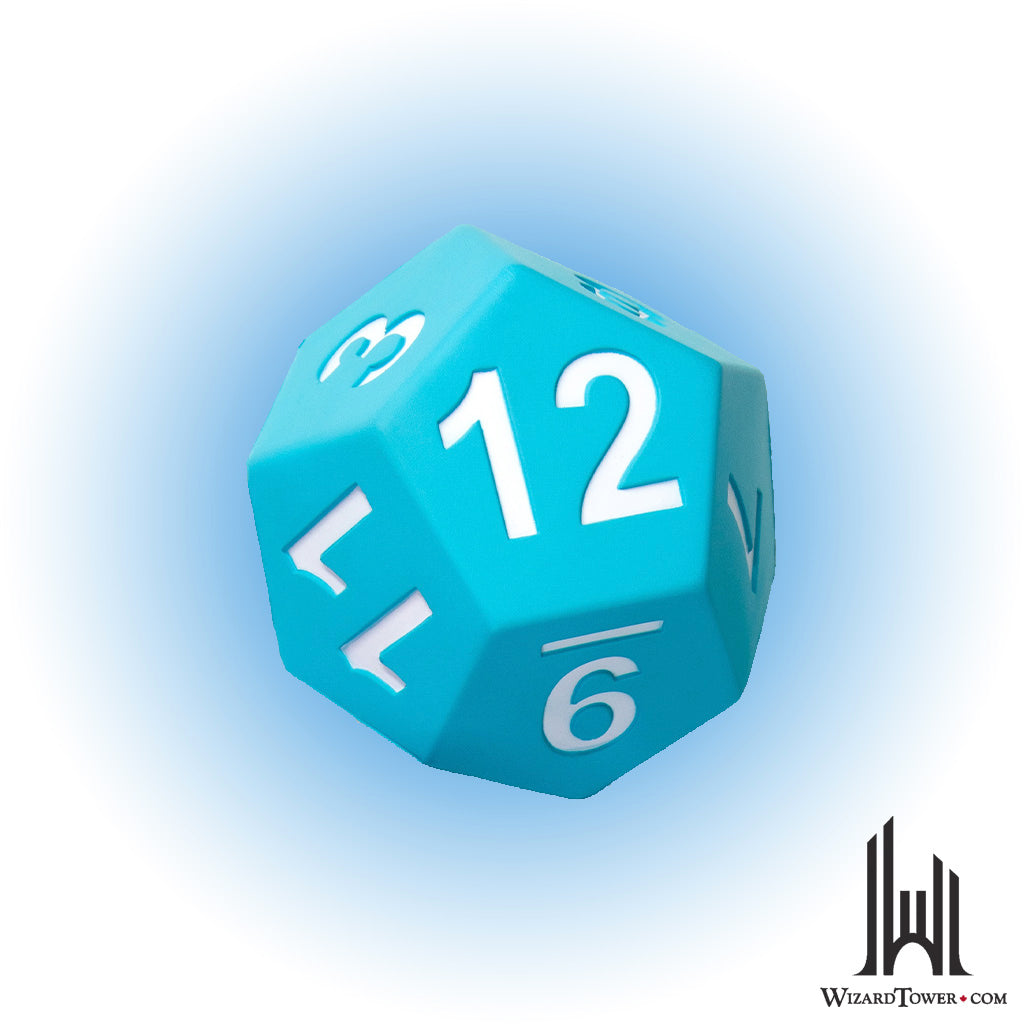 Foam Dice - D12 - Blue
