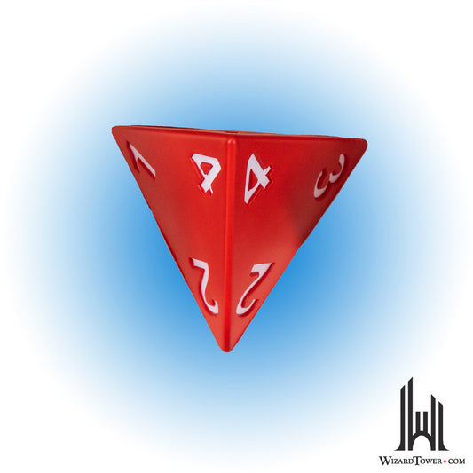 Foam Dice - D4 - Red