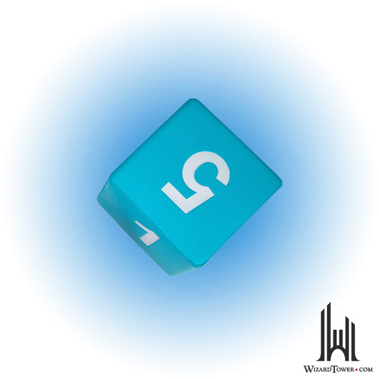 Foam Dice - D6 - Blue