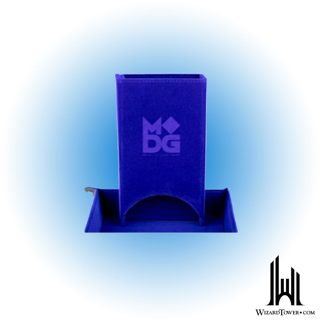 Dice Tower - Fold Up Blue