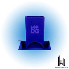 Dice Tower - Fold Up Blue