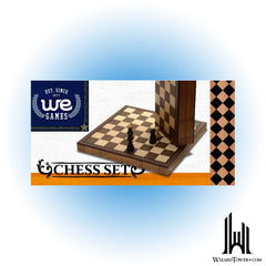 Chess Set - 11" Walnut Folding
