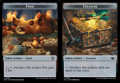 Food (0005) // Treasure (0018) Double-Sided Token - Foil