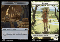 Food (0010) // Human (0002) Double-Sided Token - Foil
