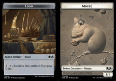 Food (0010) // Mouse (0004) Double-Sided Token - Foil