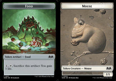 Food (0011) // Mouse (0004) Double-Sided Token - Foil