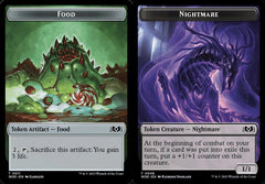 Food (0011) // Nightmare (0006) Double-Sided Token - Foil