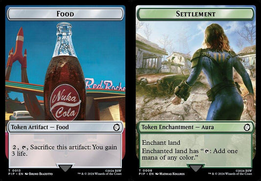 Food (0013) // Settlement (0008) Double-Sided Token