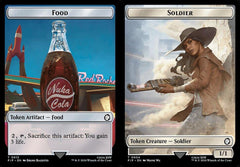 Food (0013) // Soldier (0004) Double-Sided Token - Foil
