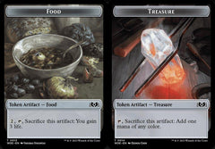 Food (0013) // Treasure (00014) Double-Sided Token - Foil