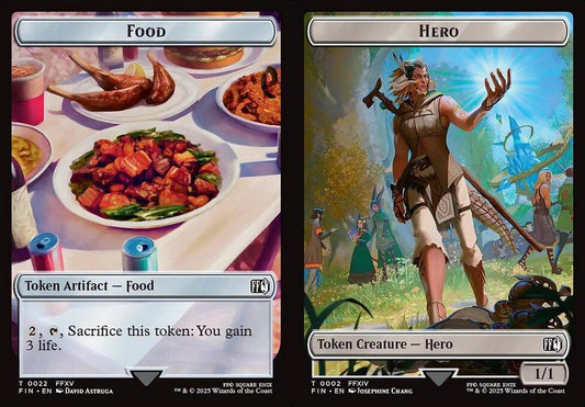 Food (0022) // Hero (0002) Double-Sided Token