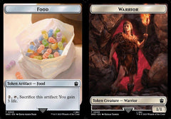 Food (0025) // Warrior (0009) Double-Sided Token