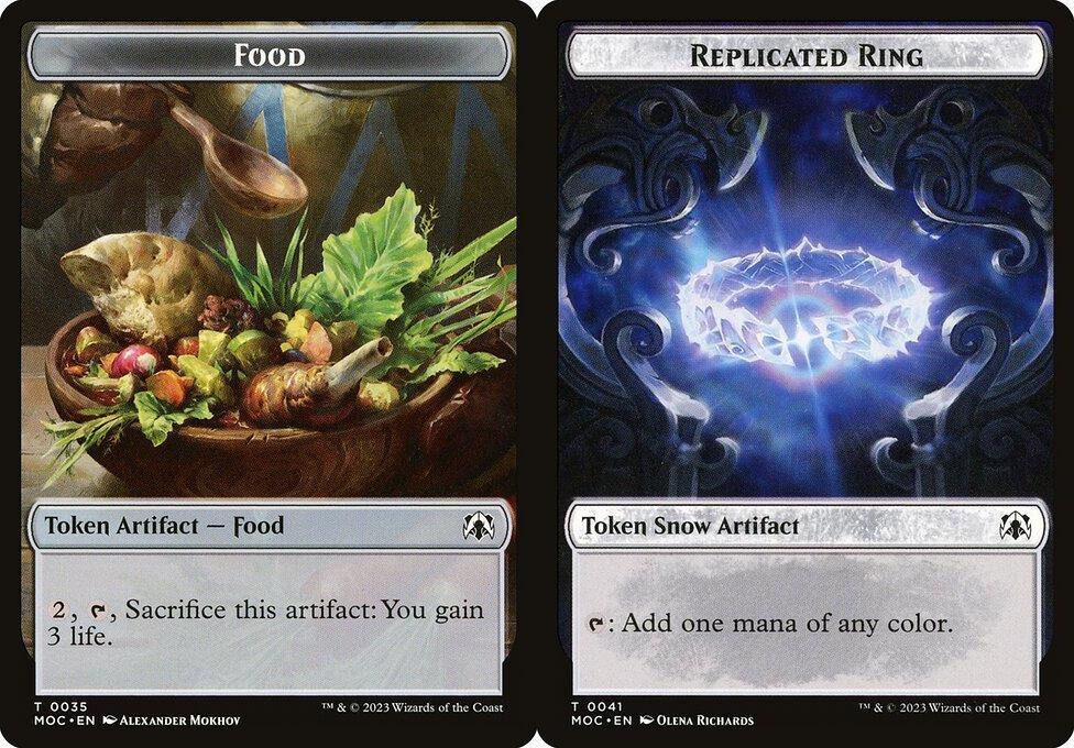 Food (0035) // Replicated Ring (0041) Double-Sided Token