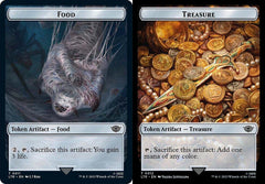 Food (011) // Treasure (012) Double-Sided Token - Foil
