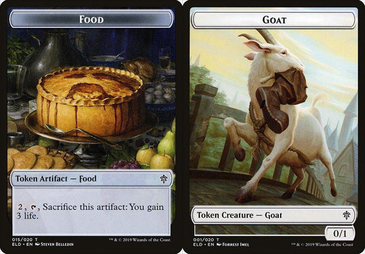 Food (015) // Goat (001) Double-Sided Token - Foil