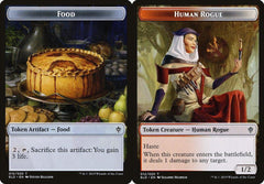 Food (015) // Human Rogue (012) Double-Sided Token - Foil