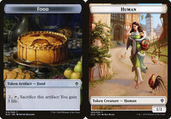 Food (015) // Human (002) Double-Sided Token - Foil