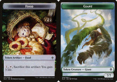 Food (017) // Giant (010) Double-Sided Token - Foil