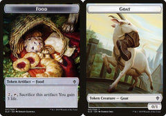 Food (017) // Goat (001) Double-Sided Token - Foil