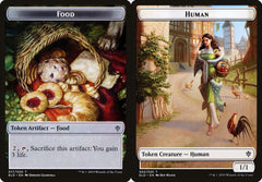 Food (017) // Human (002) Double-Sided Token - Foil