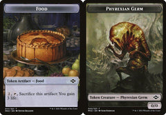 Food (017) // Phyrexian Germ (003) Double-Sided Token - Foil