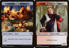 Food (018) // Human Cleric (011) Double-Sided Token - Foil