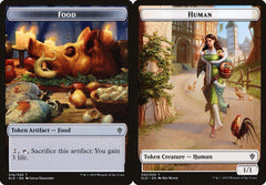 Food (018)  // Human (002) Double-Sided Token - Foil